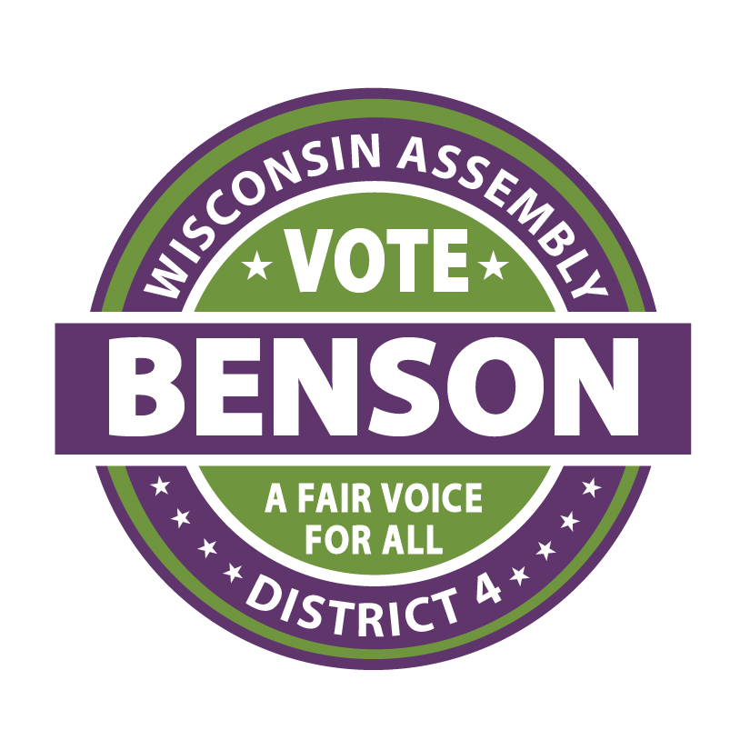 Vote Benson for Assembly District 4