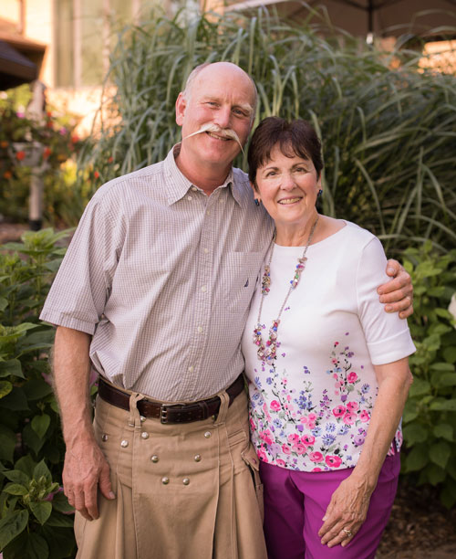 Jane and Jeff Benson